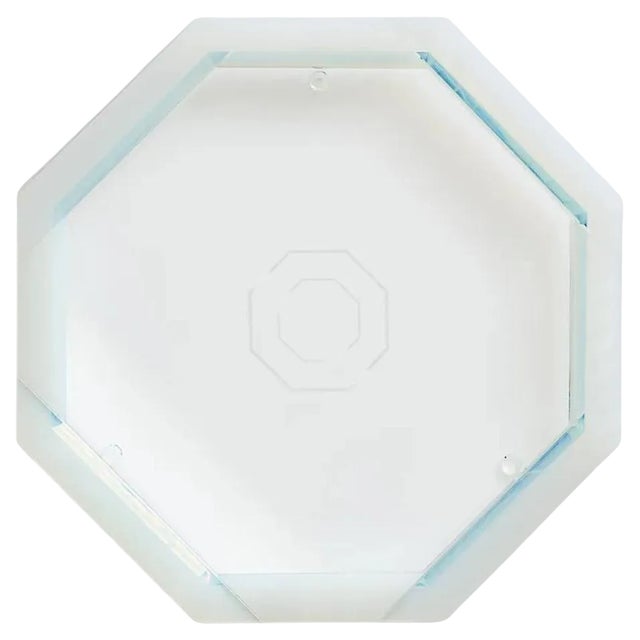 Octagonal Crystal Tray For Sale