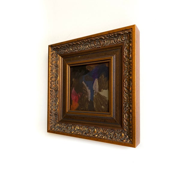 Abstract "Quiet Cocoon" 2026 Mini Painting by Jessalin Beutler For Sale - Image 3 of 3