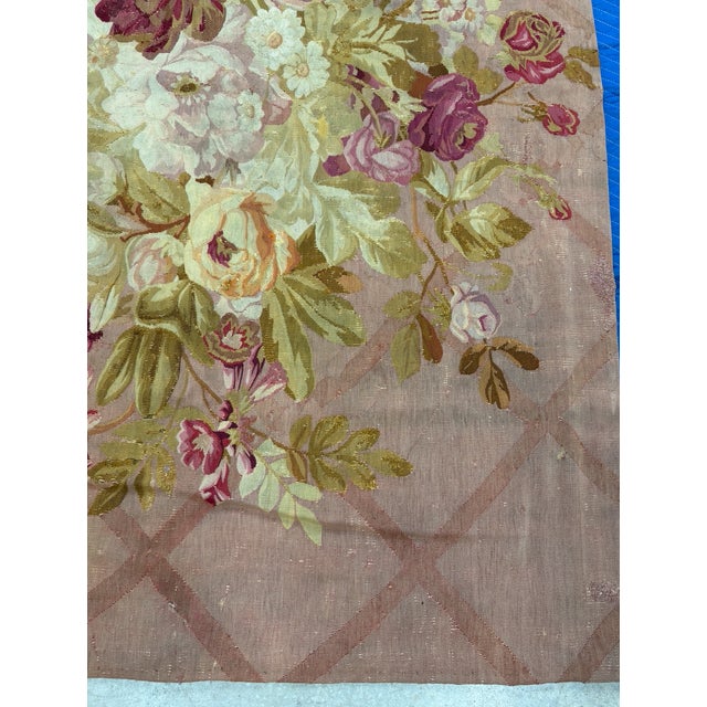 French Aubusson Tapestry For Sale In Fayetteville, AR - Image 6 of 15