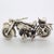 1970s Vintage Italian Handmade 925 Sterling Silver American Motorbike, Tuscany, 1970s For Sale - Image 5 of 11