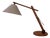 Adjustable Teak Desk Lamp by Mads Caprani, Denmark, 1970s For Sale