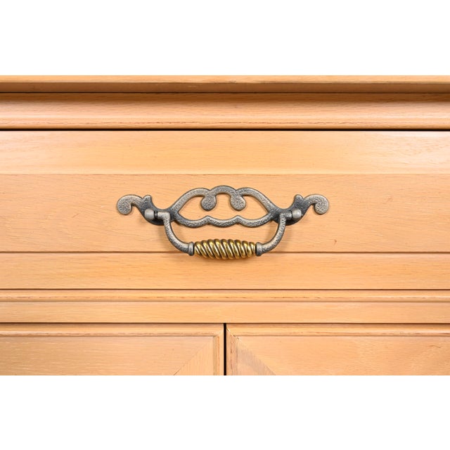 Thomasville Rustic European Pine Nightstand For Sale In South Bend - Image 6 of 12