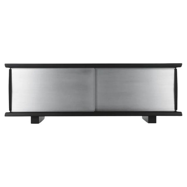 Black 513 Riflesso Storage Unit by Charlotte Perriand for Cassina For Sale - Image 8 of 8