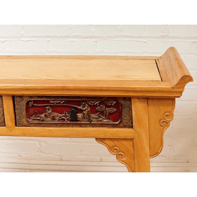 Vintage Asian Console Desk For Sale In Los Angeles - Image 6 of 12