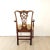 19th Century Victorian Chippendale Style Armchair For Sale - Image 5 of 9