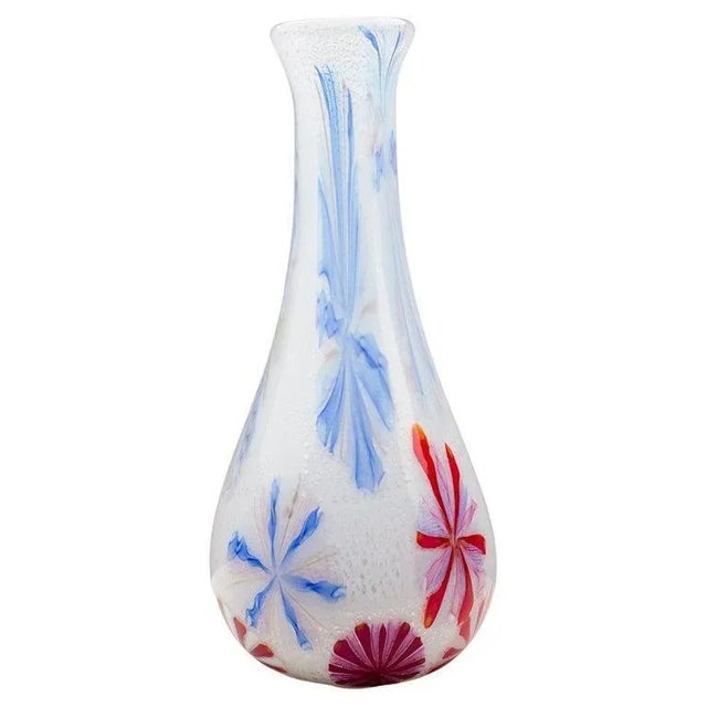 Large Murano Glass Vase by Anzolo Fuga for A.Ve.M For Sale - Image 9 of 9