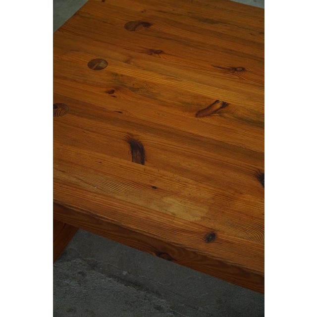 Mid-Century Swedish Sofa Table in Pine by Sven Larsson, 1960s For Sale - Image 11 of 18