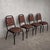 Metal Mid-Century Tubular Metal Stacking Dining Chairs, Set of 4 For Sale - Image 7 of 7