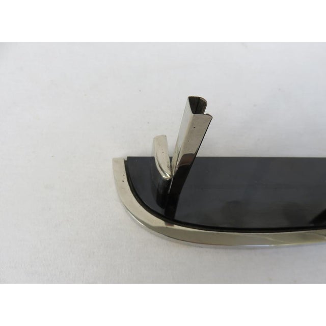 Art Deco Chrome-Plated Bakelite Photo Frame, 1920s For Sale - Image 13 of 18