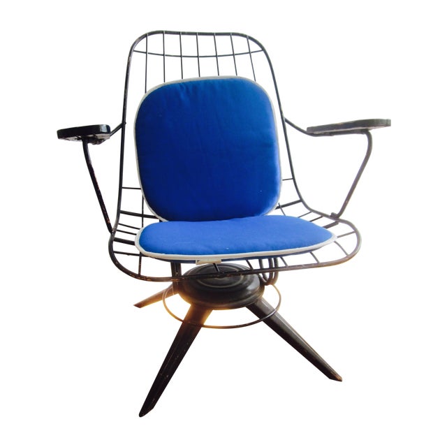 MidCentury Modern Homecrest Swivel Chair Cushion Chairish