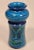 1950s Mid Century Italian Rimini Blue Bitossi Pottery Vase For Sale - Image 5 of 9