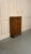 A 19th-century fir cabinet featuring two doors with elegant mirrored diamond workmanship and a practical drawer. A piece...