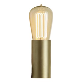 Contemporary Tekna Walcott Wall Light With Sateen Brass Finish For Sale
