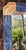 1960s Faux Lapis Lazuli and Parcel Gilt Newly Painted Mirror by Turtle and Crane - Tony Duquette Style -Newly Painted For Sale - Image 10 of 11
