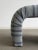 2020s Handcrafted Striped Waterfall Stool For Sale - Image 5 of 12