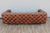 Vintage Tufted Brown Distressed Leather For Sale - Image 14 of 18