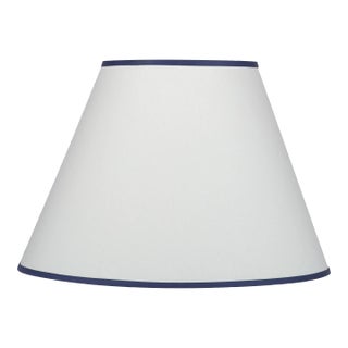Bunny Williams Home Banda Lampshade, Blue For Sale
