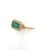 Metal Natural Emerald and Diamond Ring 6.5 14k Y Gold 2.32 TCW Certified For Sale - Image 7 of 13