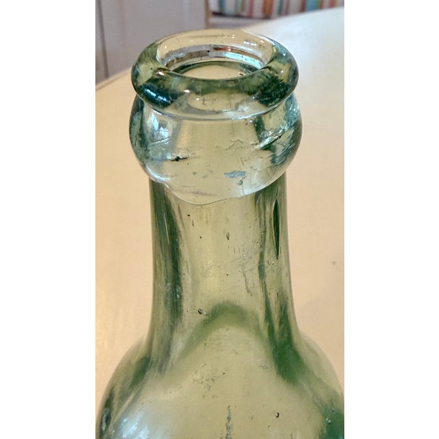Vintage Pre -1940 Glass Beverage Bottles, Set of 5 For Sale - Image 14 of 17
