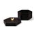 Name: Venetian Hex Box Oynx Size: 5"H x 10"W x 8.7"D Glamorously striking in black, the venetian hex box features a lift-...