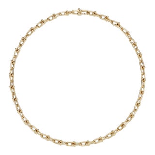 Tiffany & Co. Hardwear 18k Yellow Gold Small Link Necklace For Sale