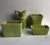 Mid 20th Century Green Pottery Collection - Set of 4 For Sale - Image 13 of 13