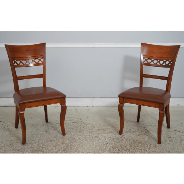 Set of 6 Stickley Mont Blanc Dining Room Chairs For Sale - Image 12 of 18