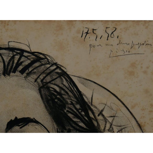 Pablo Picasso, Portrait of Jacqueline, Lithograph For Sale - Image 4 of 8