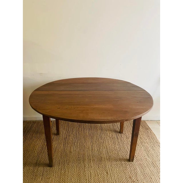 Antique French Folding Dining Table, in Good conditions. Designed 1920 to 1949