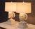 Ceramic 1960s Chapman White Ceramic Ram Head Lamps - a Pair For Sale - Image 7 of 9