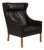 Model 2204 Wingback Chair in Leather by Børge Mogensen for Fredericia For Sale