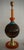 Art Deco Murano Round Black and Orange Art Glass Table Lamp, 2000 For Sale - Image 9 of 10