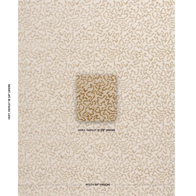 This rich, handsome update of a traditional pattern features a scaled-up, velvet vermicelli design against a jacquard...