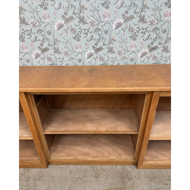Vintage Oak Workshop Cabinet, 1950s For Sale - Image 9 of 12