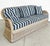 1970s Henry Link Rattan Lounge Chairs, Ottomans, New Sunbrella Upholstery, 2 Pairs For Sale - Image 17 of 18