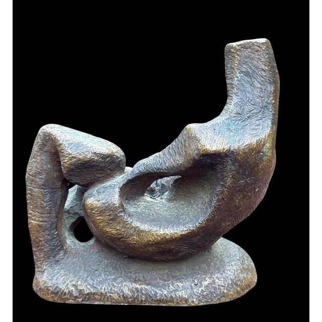 Bill Tarr (Ny/ Fl 1925-2006) Brutalist Bronze Sculpture Figure Signed Dated 1958 For Sale In Philadelphia - Image 6 of 8