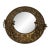 Antique 19th C French Girandole Mirror / Mirrored Wall Sconce - Ornate Cast Brass - 29" For Sale