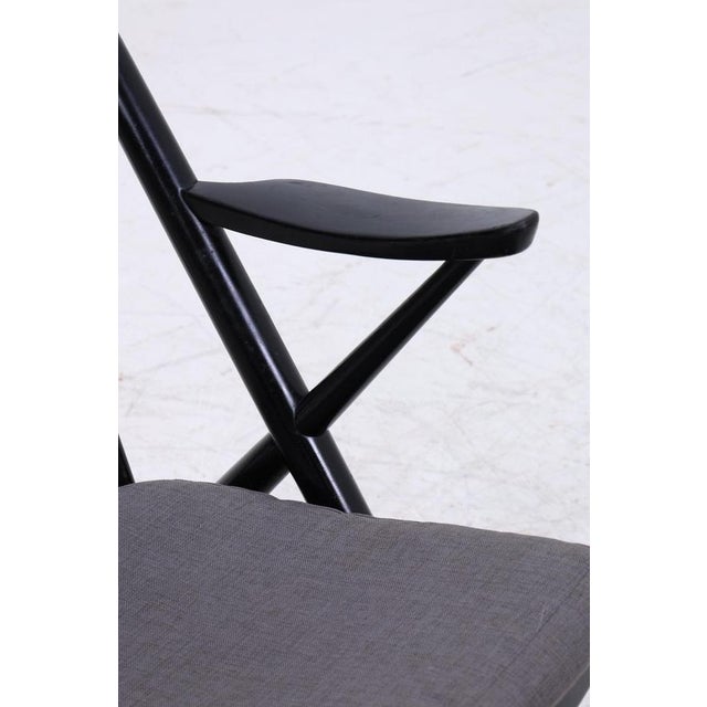 Brown Vintage Model 182 Rocking Chair by Frank Reenskaug for Bramin For Sale - Image 8 of 17