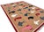 Not Yet Made - Made To Order Handmade Cotton Vegetable Dyed Flat Weave Area Rug, Tan, Red Fish Patterned Dhurrie - 9'x12' For Sale - Image 5 of 16