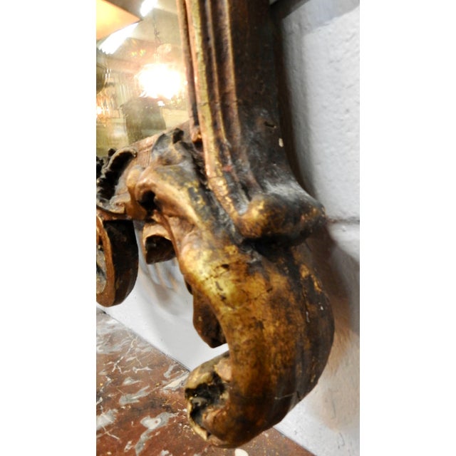 19th Century French Flower Basket Mirror For Sale - Image 10 of 11