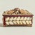 Antique British Colonial Seashell Encrusted Jewelry Box For Sale - Image 4 of 12