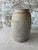 Rustic Handcrafted Stoneware Vase / Large Primitive Ceramic Vessel For Sale - Image 4 of 7