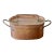 Antique Copper Daubiere or Brasiere Pot With Dovetailed Bottom and Hand Forged Handles and Top For Sale