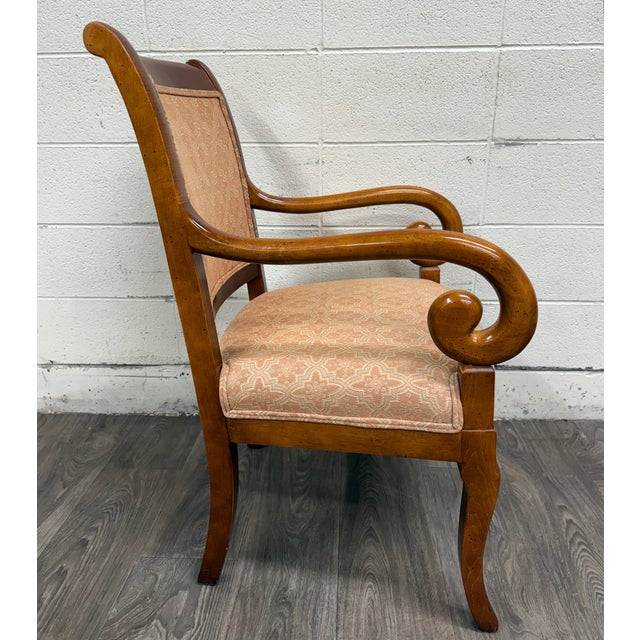 Wood Vintage Hancock & Moore Jockey Club Armchair For Sale - Image 7 of 11