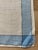 Mid 20th Century Vintage French Country Linen Tea Towels, Blue Stripe, Pair For Sale - Image 5 of 6