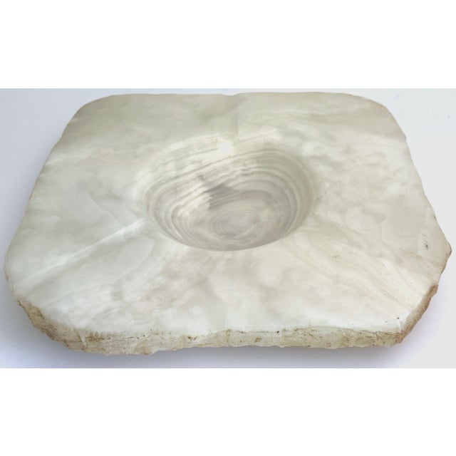 Massive Carved & Polished Rock Crystal / Quartz Live Edge Ashtray, Circa 1960s For Sale In West Palm - Image 6 of 12