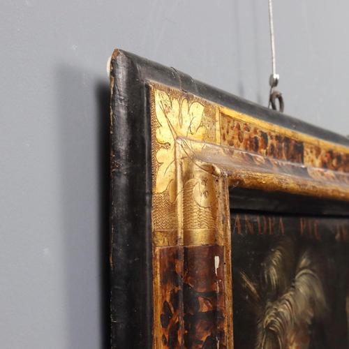 Leandra Queen of the Amazons, Oil on Canvas, Framed For Sale - Image 10 of 12