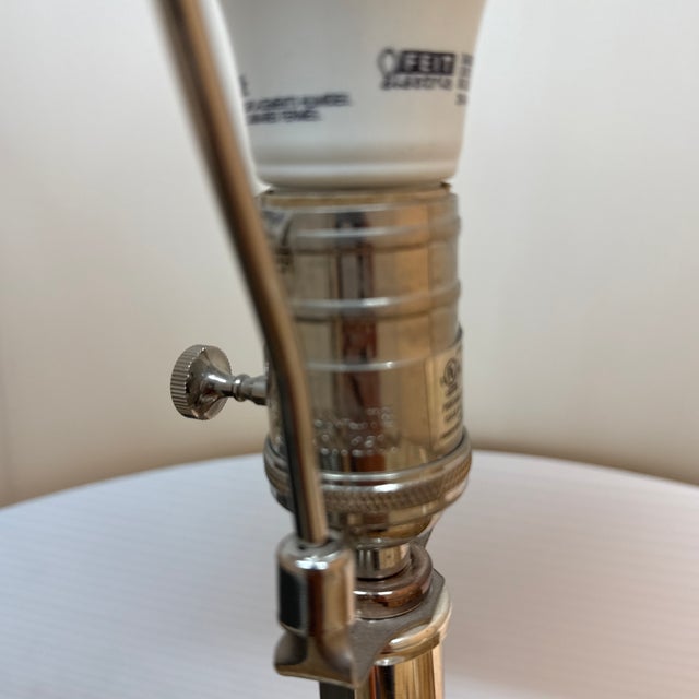 Ethan Allen Crystal Table Lamps, Pair For Sale - Image 12 of 14