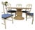 60” Round Bausman Furniture Company Hardwood Pedestal Table For Sale
