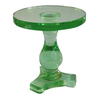 Italian Murano Glass Baluster Table For Sale